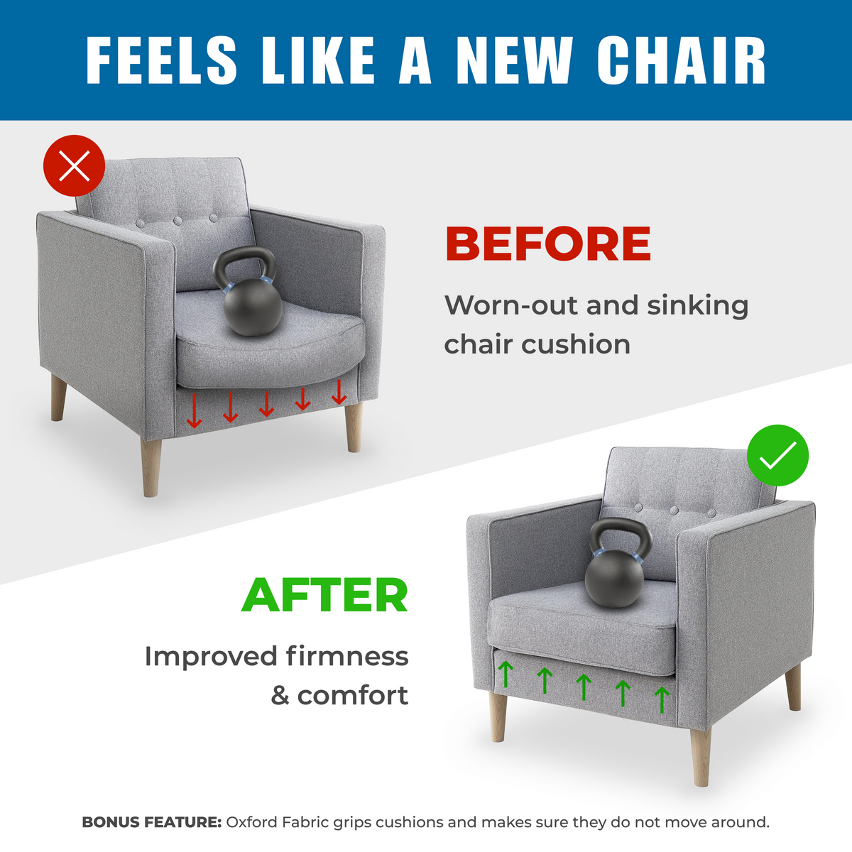 Sagging recliner support hotsell