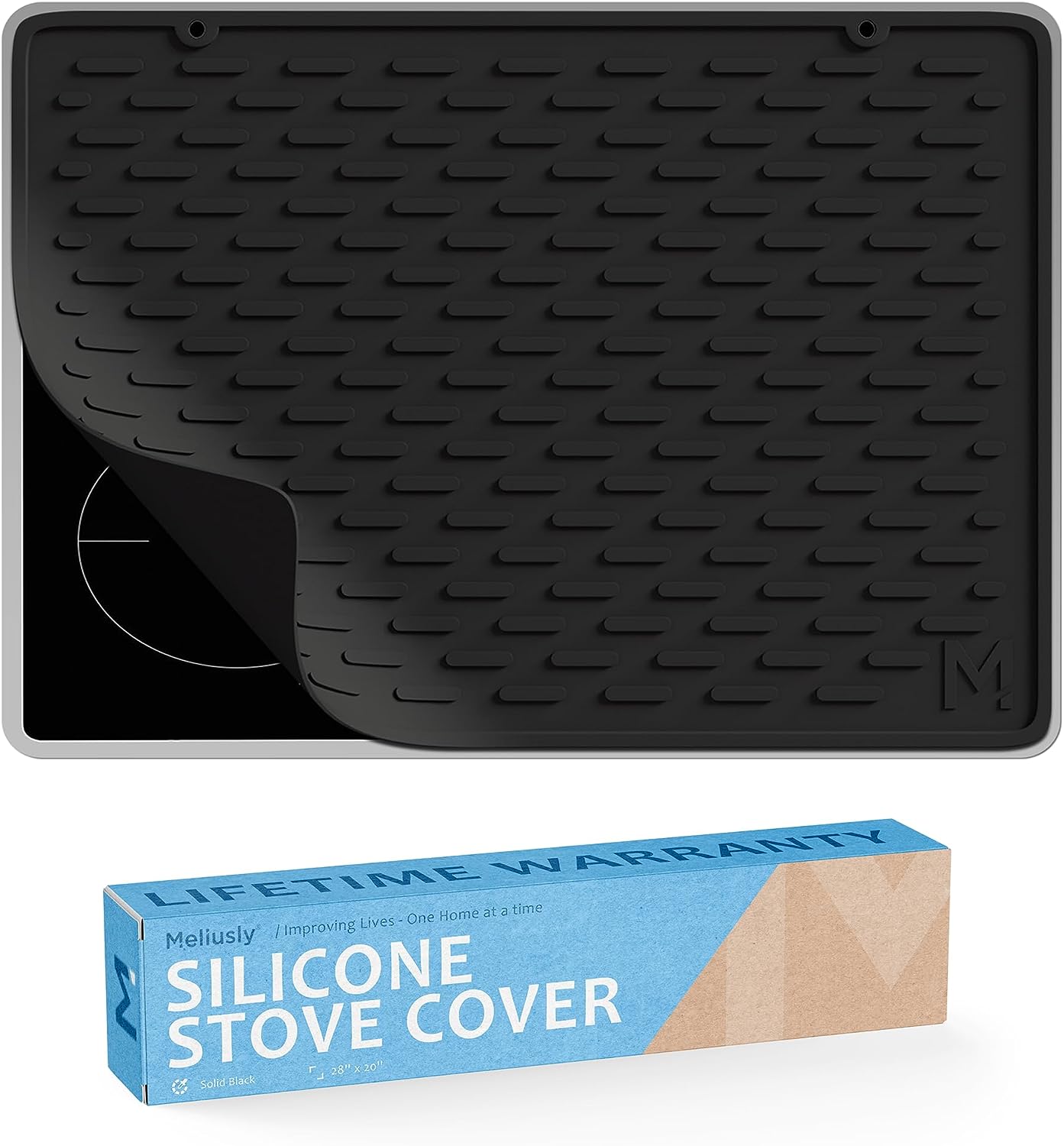 Stove Top Covers Silicone Electric Glass Top Stove Cover Flat Oven Mat  28X20