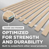 SlatSure™ Classic Bunkie Board — Vertical Bed Slats