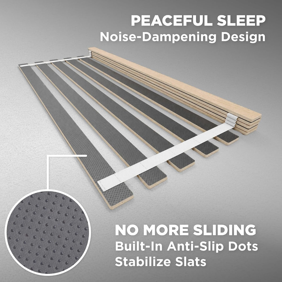 SlatSure™ Classic Bunkie Board — Vertical Bed Slats