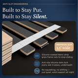 SlatSure Heavy-Duty Horizontal Bed Slats to Prevent Sagging