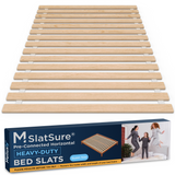 SlatSure Heavy-Duty Horizontal Bed Slats to Prevent Sagging