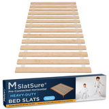 SlatSure Heavy-Duty Horizontal Bed Slats to Prevent Sagging