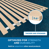 SlatSure™ Bunkie Board — Vertical Bed Slats