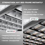 SlatSure™ Classic Bunkie Board — Vertical Bed Slats
