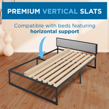 SlatSure™ Bunkie Board — Vertical Bed Slats