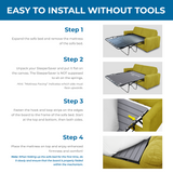 SleeperSaver Sofa Bed Support Board - Permanently Installed Sleeper Sofa Support Board for Sofa Bed