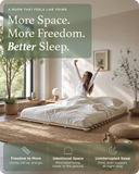 Meliusly Floor Bed Frame – Solid Pine Japanese Floor Bed