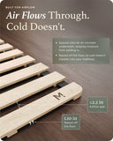 Meliusly Floor Bed Frame – Solid Pine Japanese Floor Bed