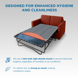 Flex Sleeper Sofa Support Board - Foldable Sleeper Sofa Support for Sofa Bed