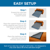 Classic Sleeper Sofa Support Board - Foldable Sleeper Sofa Support for Sofa Bed