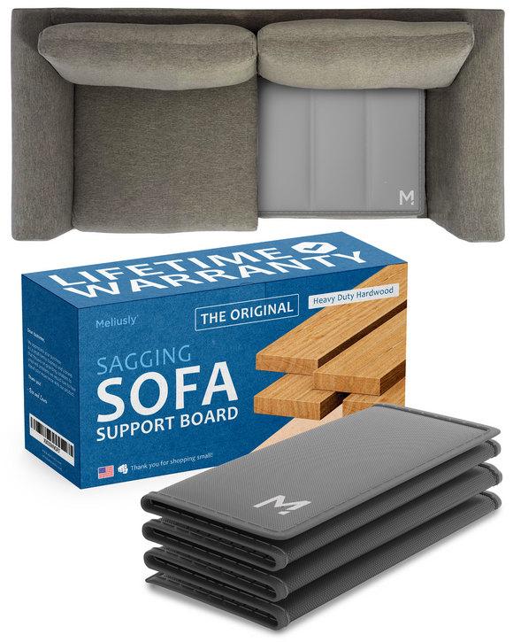Meliusly® Sofa Cushion Support Board - Couch Support for Sagging Cushions