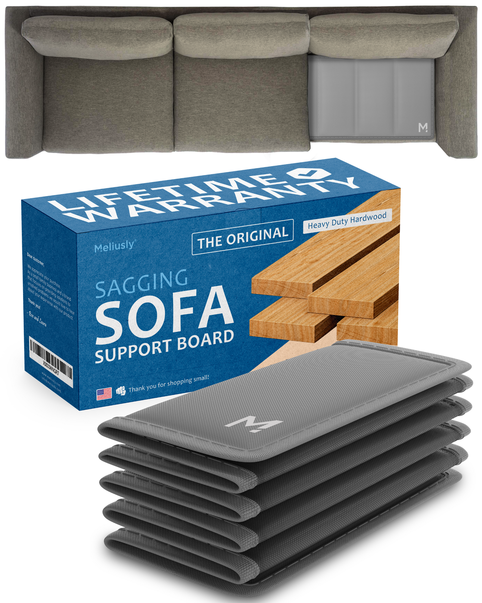 Meliusly Sofa Cushion Support Board Couch Support for Sagging