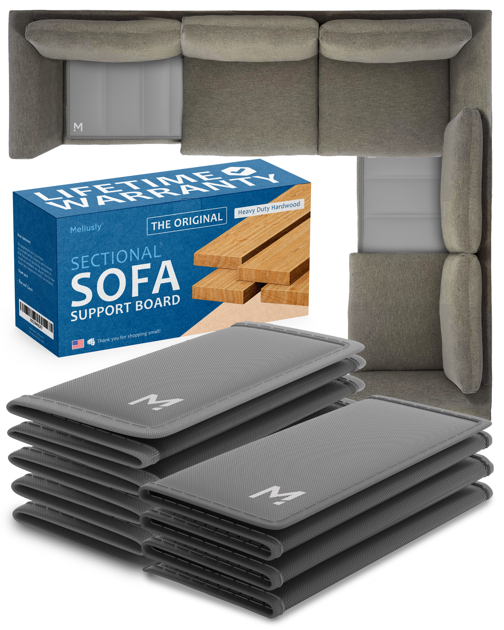 Meliusly Sofa Cushion Support Board Couch Support for Sagging