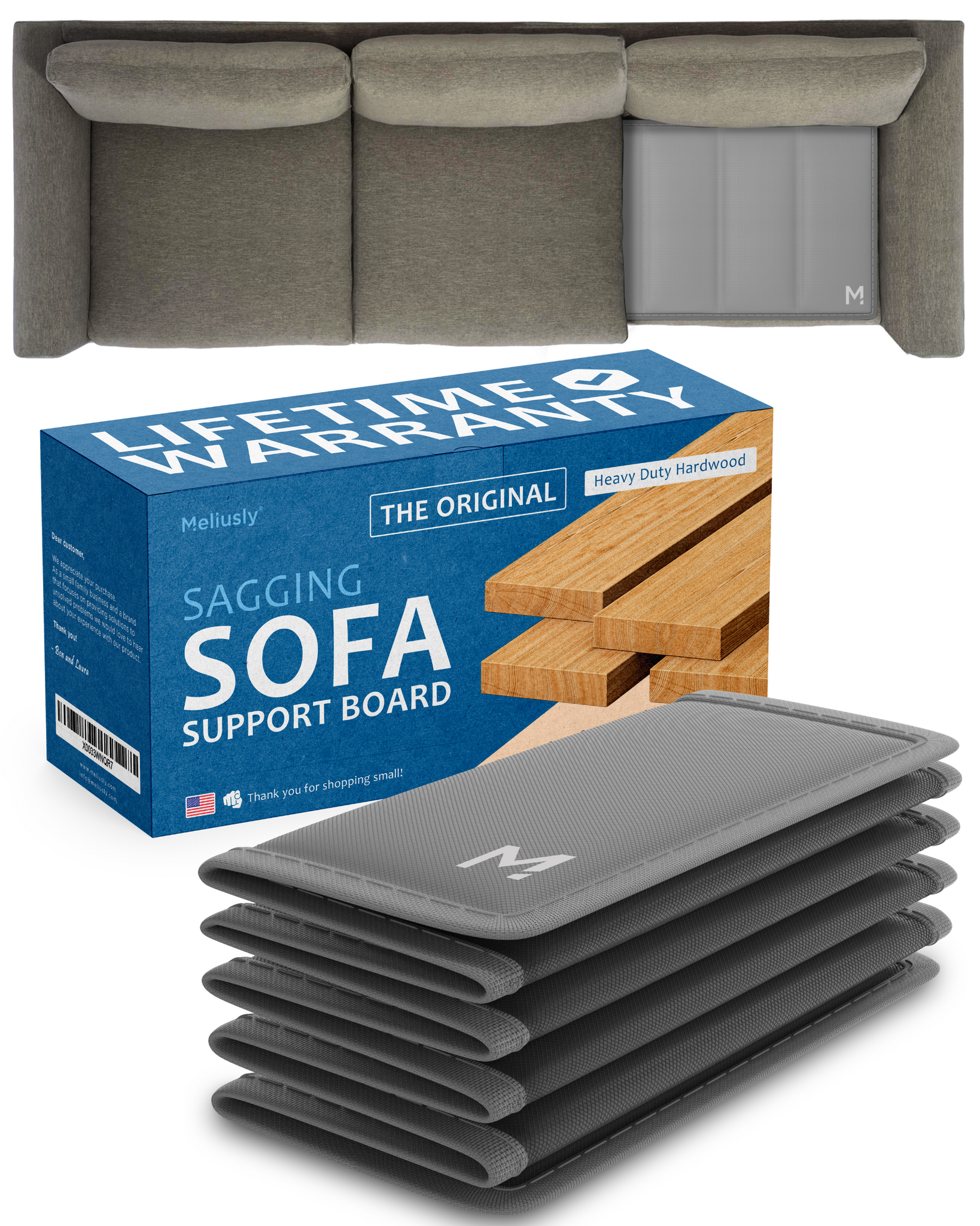 Sagging sales couch supports