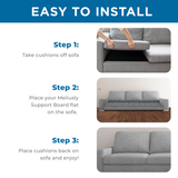 Heavy Duty Sofa Cushion Support Board - Couch Support for Sagging Cushions