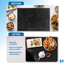Load image into Gallery viewer, Silicone Stove Cover (20x28) - Premium Silicone Stove Top Protector
