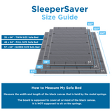 SleeperSaver Sofa Bed Support Board - Permanently Installed Sleeper Sofa Support Board for Sofa Bed
