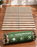 Meliusly Floor Bed Frame – Solid Pine Japanese Floor Bed