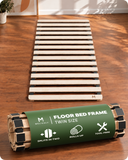 Meliusly Floor Bed Frame – Solid Pine Japanese Floor Bed