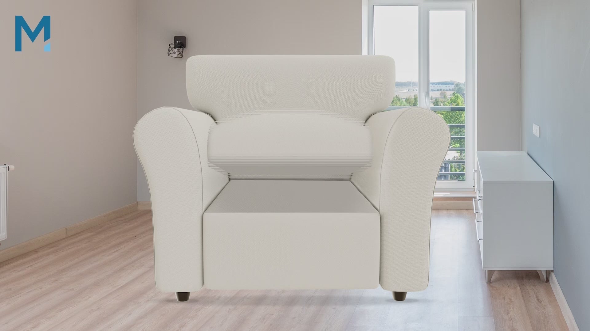 Meliusly MeliuslyA Sagging Chair Cushion Support (17x22) - Recliner Chair Cushion Support for Sagging Seat, Furniture Seat Saver Chair Su