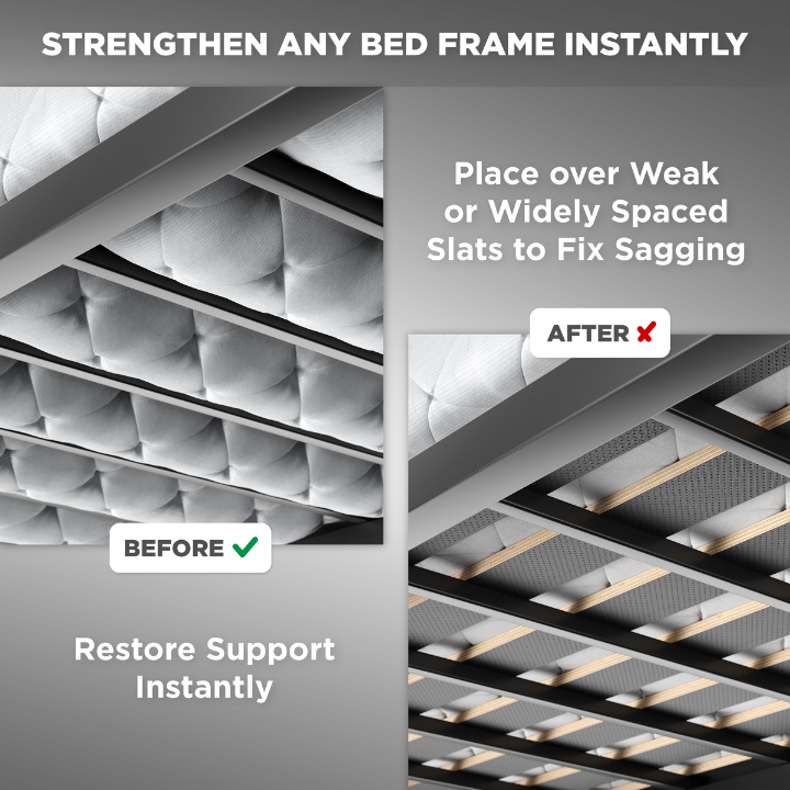 SlatSure™ Classic Bunkie Board — Vertical Bed Slats