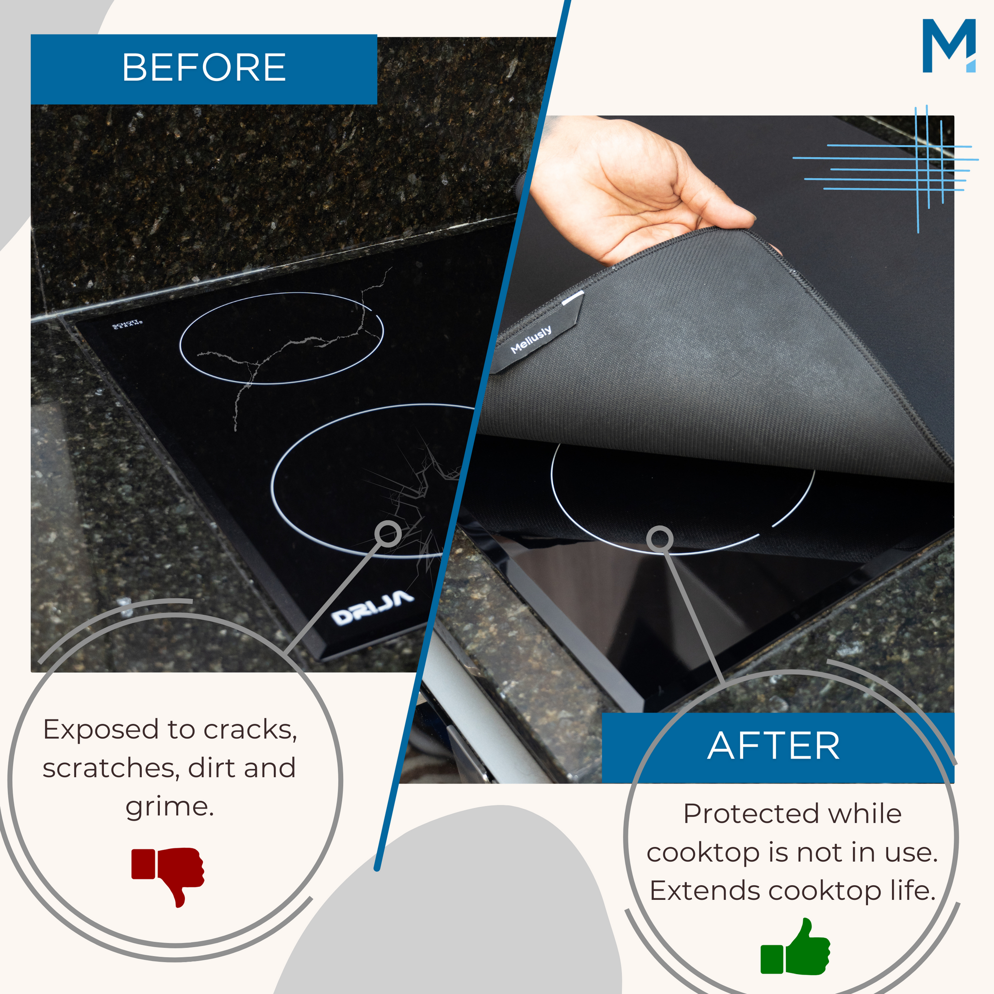  Meliusly® Silicone Stove Cover (20x28) Premium Silicone Stove  Top Protector, Silicone Electric Stove Top Covers, Silicone Mat for Glass  Stove Top, Silicon Stove Cover Cooktop Range Mat (Solid Black): Home 